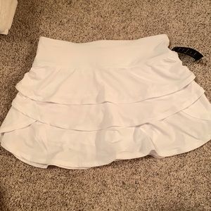 white ideology skort